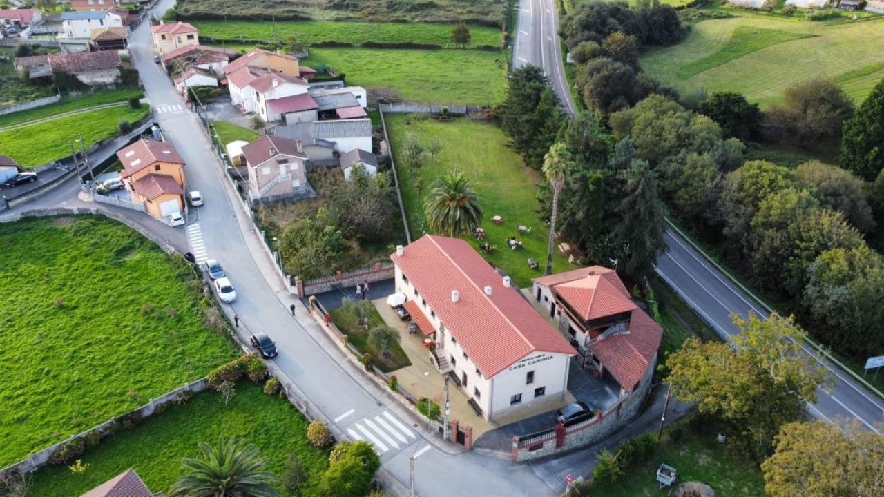 Casa Carmina Hostel Muros de Nalón Esterno foto